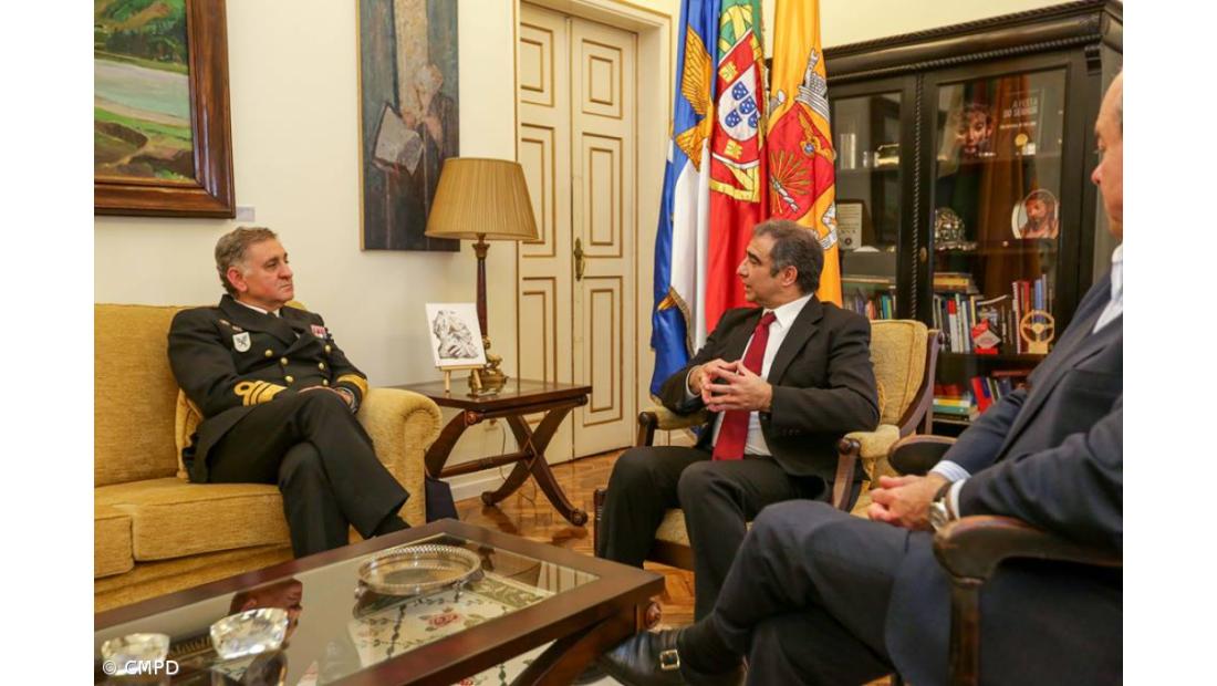Novo Comandante Operacional dos Açores foi recebido na Câmara de Ponta Delgada