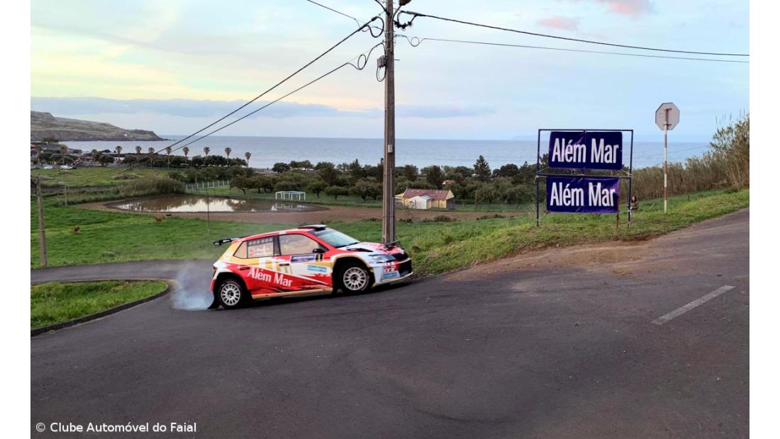 Luís Miguel Rego é o primeiro líder do Rali Ilha Azul Além Mar 