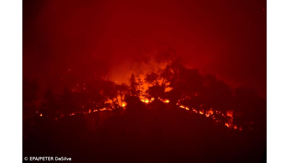 Fogo em Braga dominado em 90% e Amarante preocupa Proteção Civil