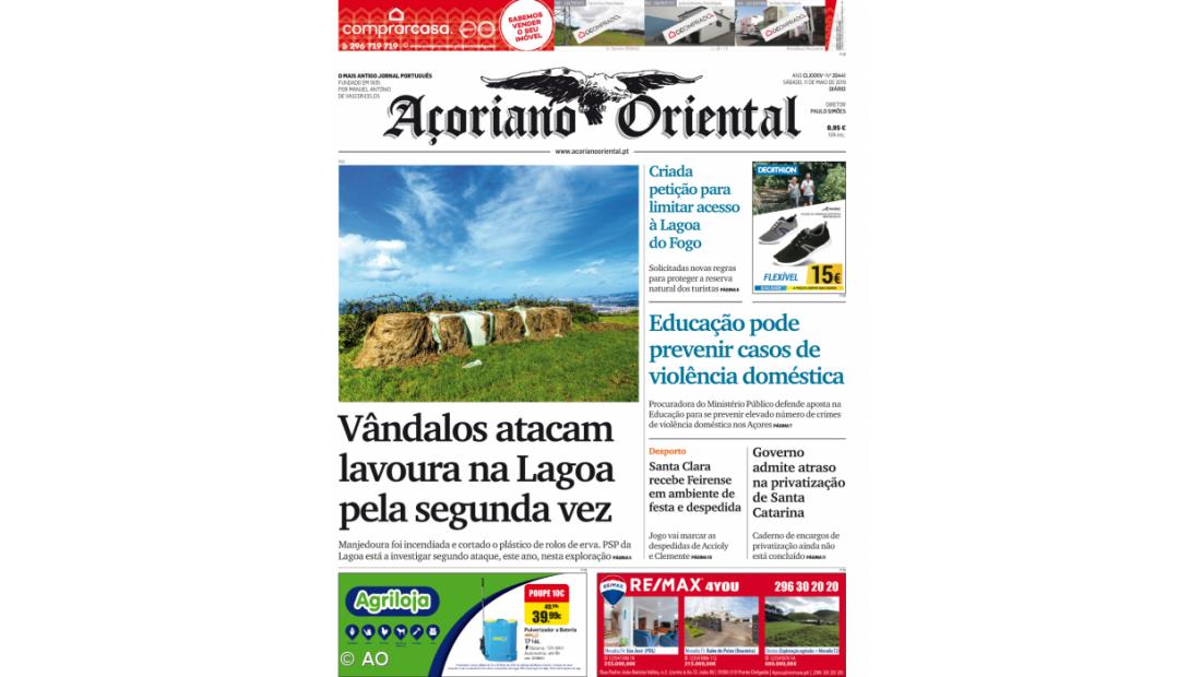 Vândalos atacam lavoura na Lagoa pela segunda vez