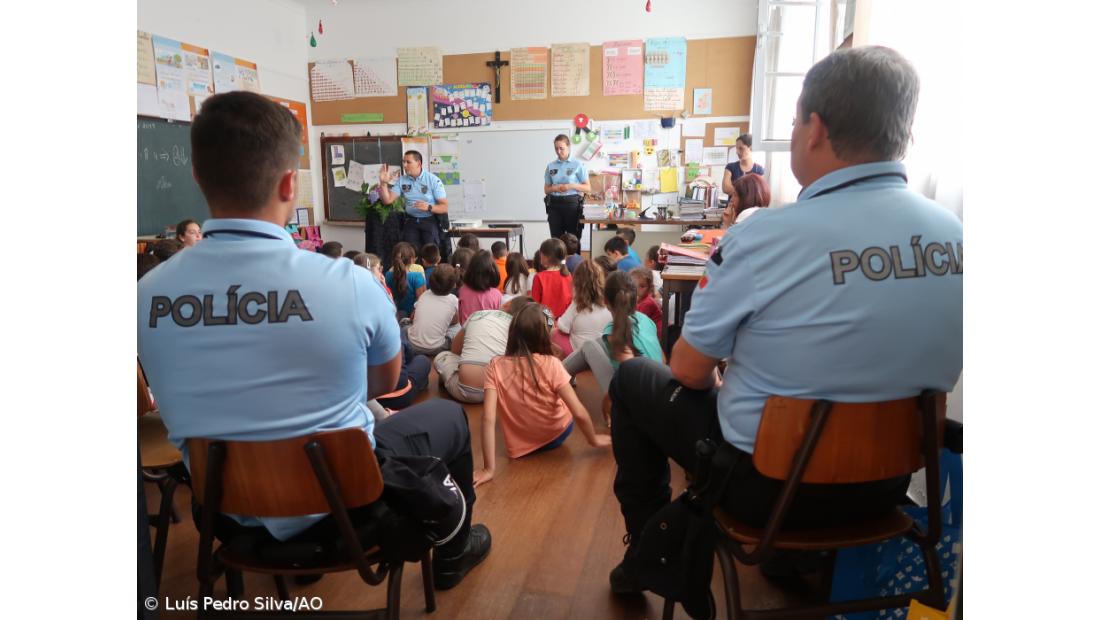 Quando a Polícia dá aulas para prevenir os crimes