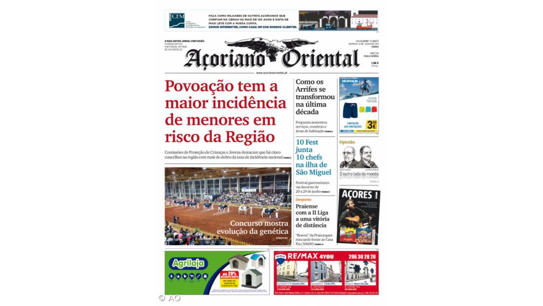 Povoação tem a maior incidência de menores em risco da Região