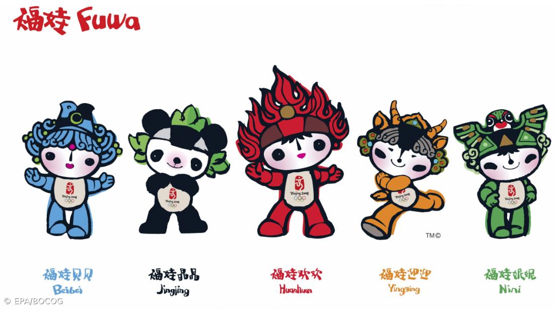 Censura chinesa não impede piadas olímpicas