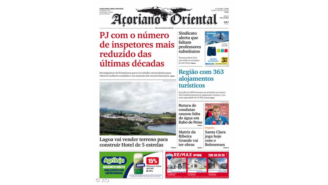 PJ com o número de inspetores mais reduzido das últimas décadas