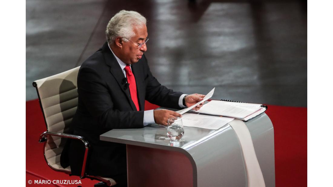 António Costa está “tranquilo” e “expectante” com resultados das legislativas 