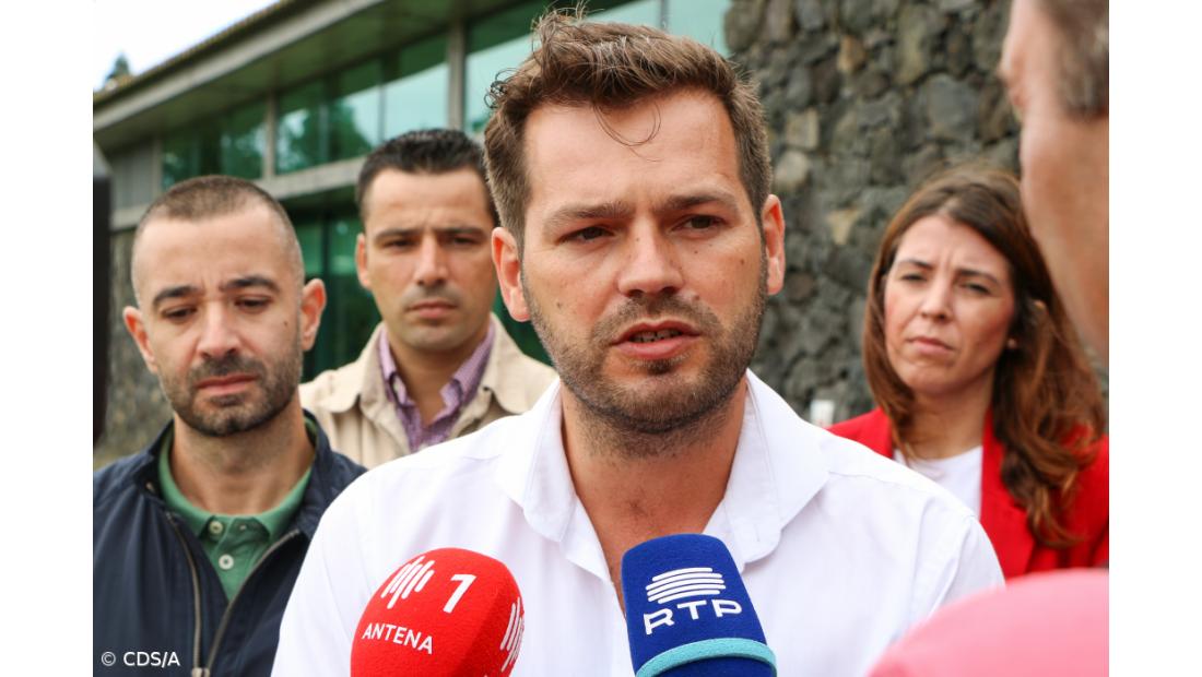 CDS-PP/Açores afirma que Vasco Cordeiro ainda "não digeriu bem resultados das eleições"