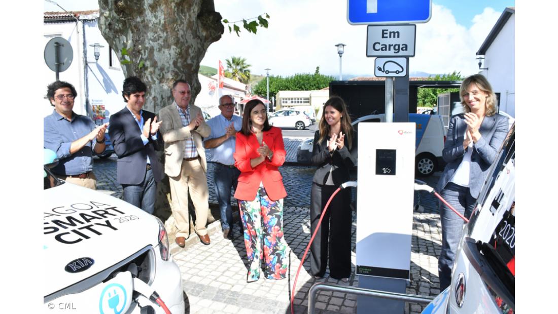 Câmara de Lagoa inaugura posto de carregamento elétrico – Imagem 2