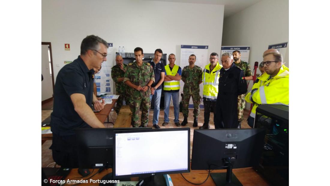 Forças Armadas iniciaram trabalhos de sondagem da aproximação ao porto das Lajes das Flores – Imagem 3