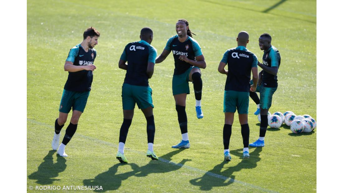 Portugal faz o último treino antes da receção ao Luxemburgo