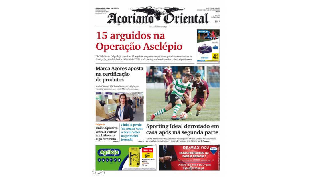 15 arguidos na Operação Asclépio