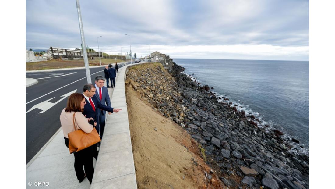 Autarca de Ponta Delgada valoriza via que liga freguesias de Santa Clara e Relva