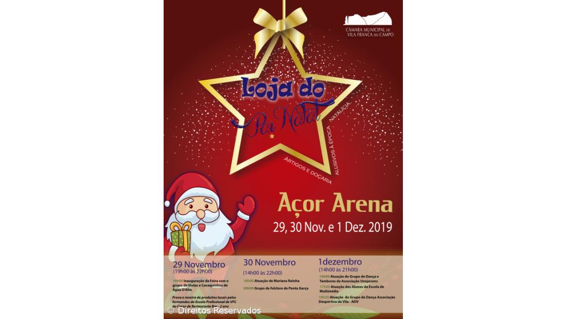 Loja do Pai Natal de 29 de novembro a 1 de dezembro no Açor Arena – Imagem 2