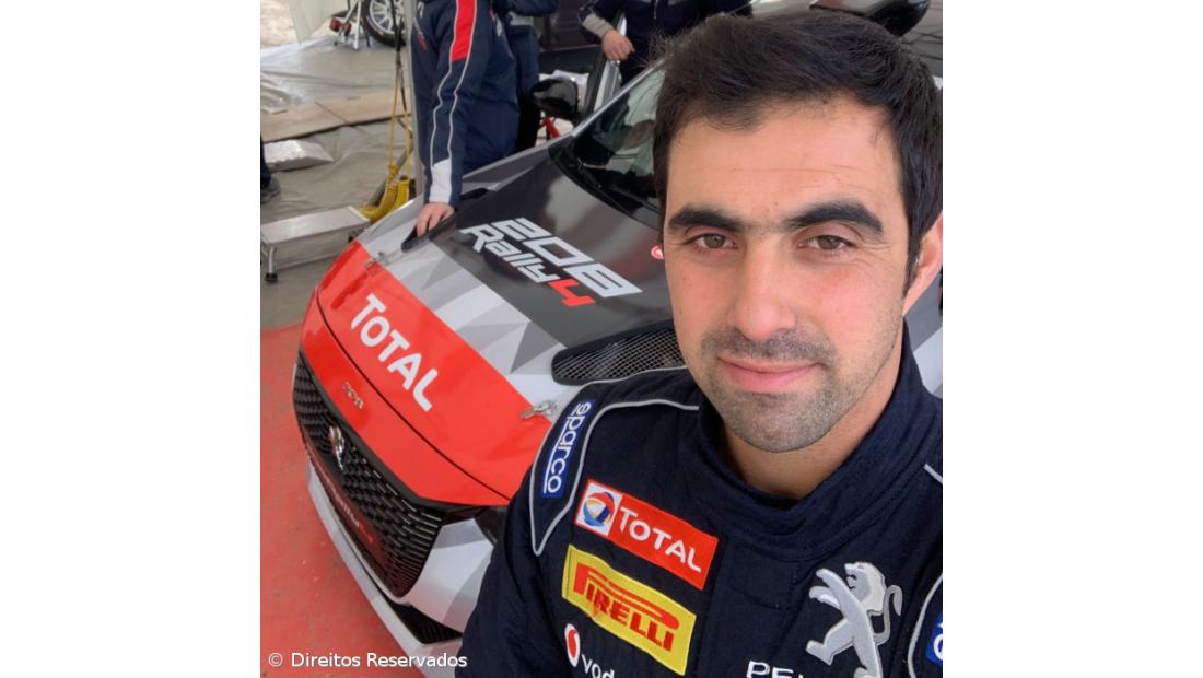 Ruben Rodrigues foi sétimo entre os Peugeot