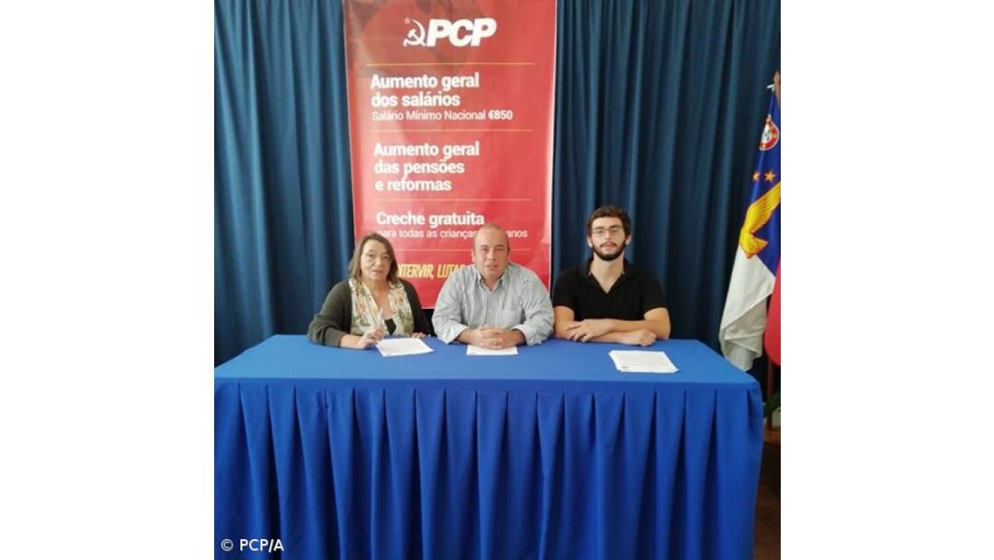 PCP/Açores marca XI Congresso Regional para 4 e 5 de abril no Faial