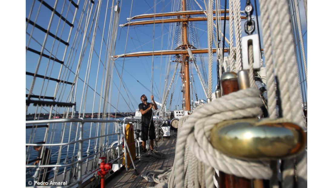 Navio-escola "Sagres" parte hoje do Rio de Janeiro com destino a Montevidéu