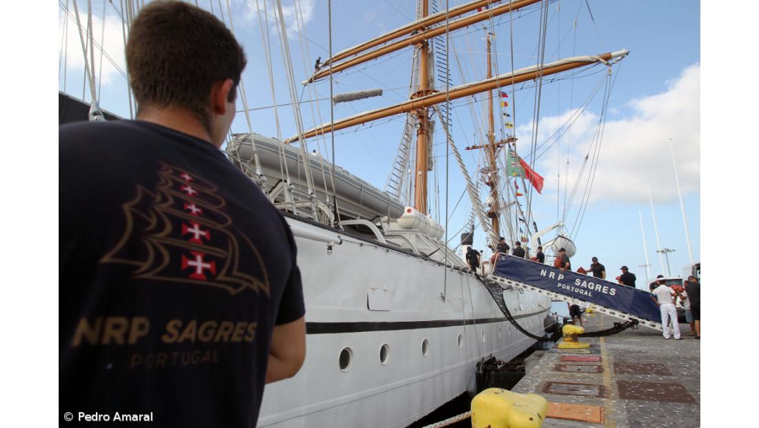 Navio Escola Sagres navega à vela a 200 milhas de Cabo Verde – Imagem 4