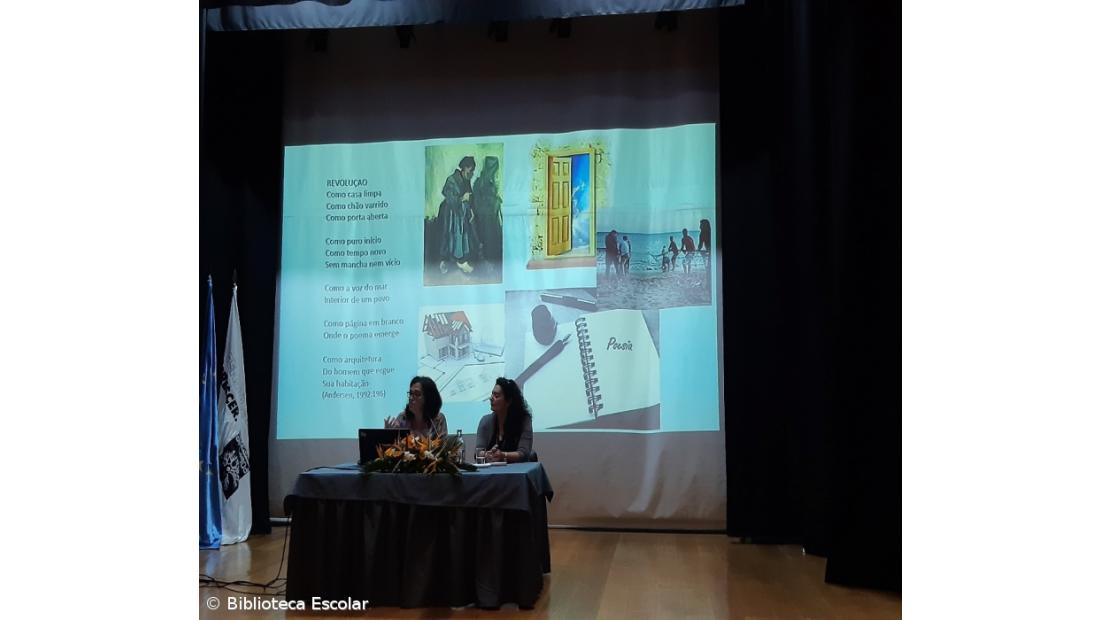 Biblioteca Escolar organizou programa comemorativo dos 100 anos do Nascimento de Sophia de Mello Breyner Andresen – Imagem 1