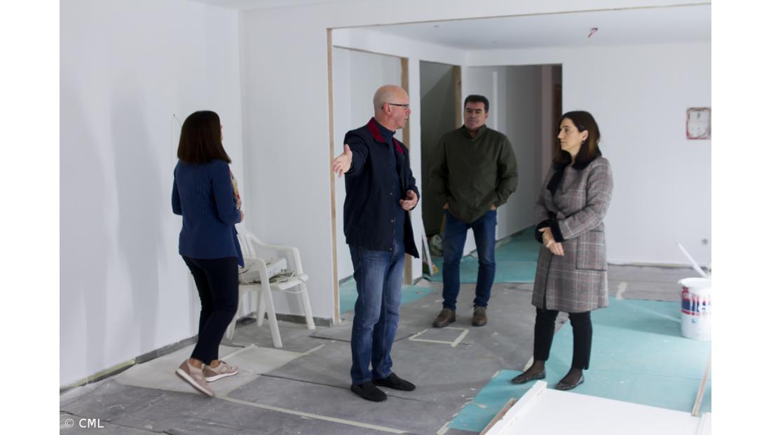 Cristina Calisto visita obras no Cabouco – Imagem 1