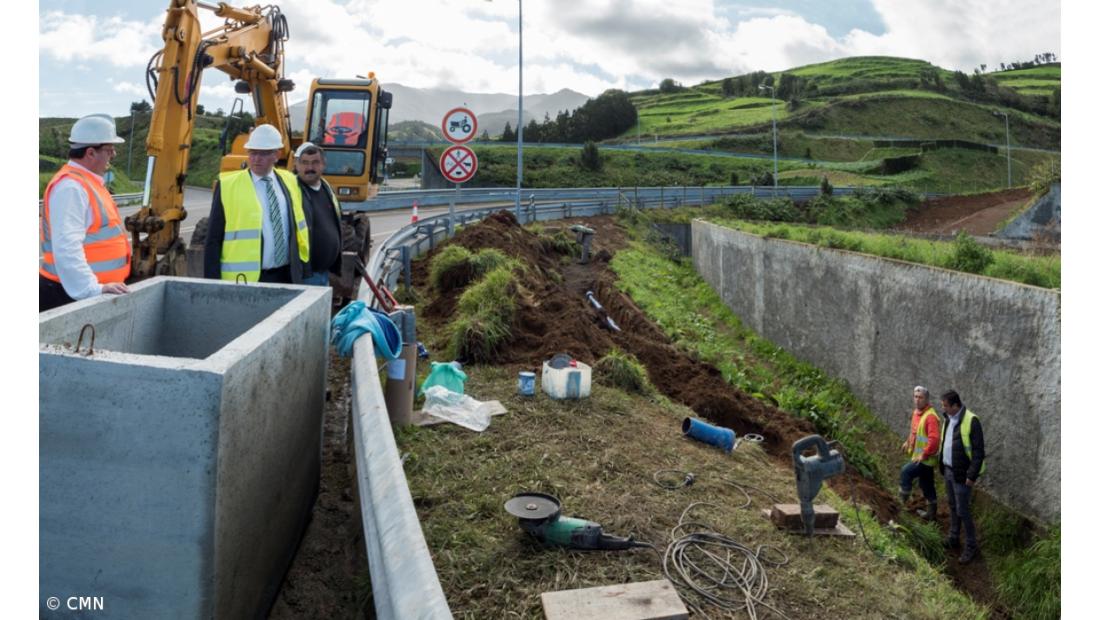 Presidente da Câmara do Nordeste acompanha empreitada da Adutora da Achada – Imagem 1
