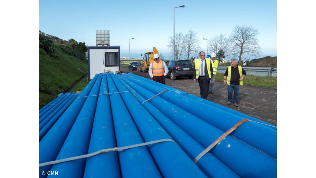 Presidente da Câmara do Nordeste acompanha empreitada da Adutora da Achada – Imagem 3