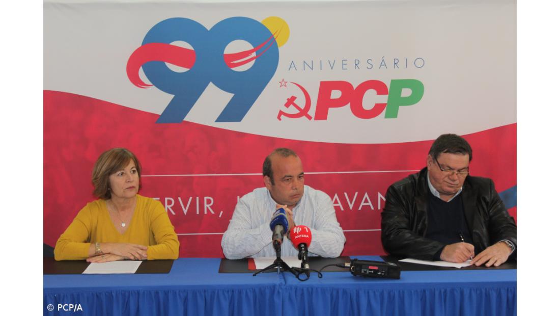 PCP/Açores insiste no aumento dos acréscimos regionais ao salário mínimo e pensões