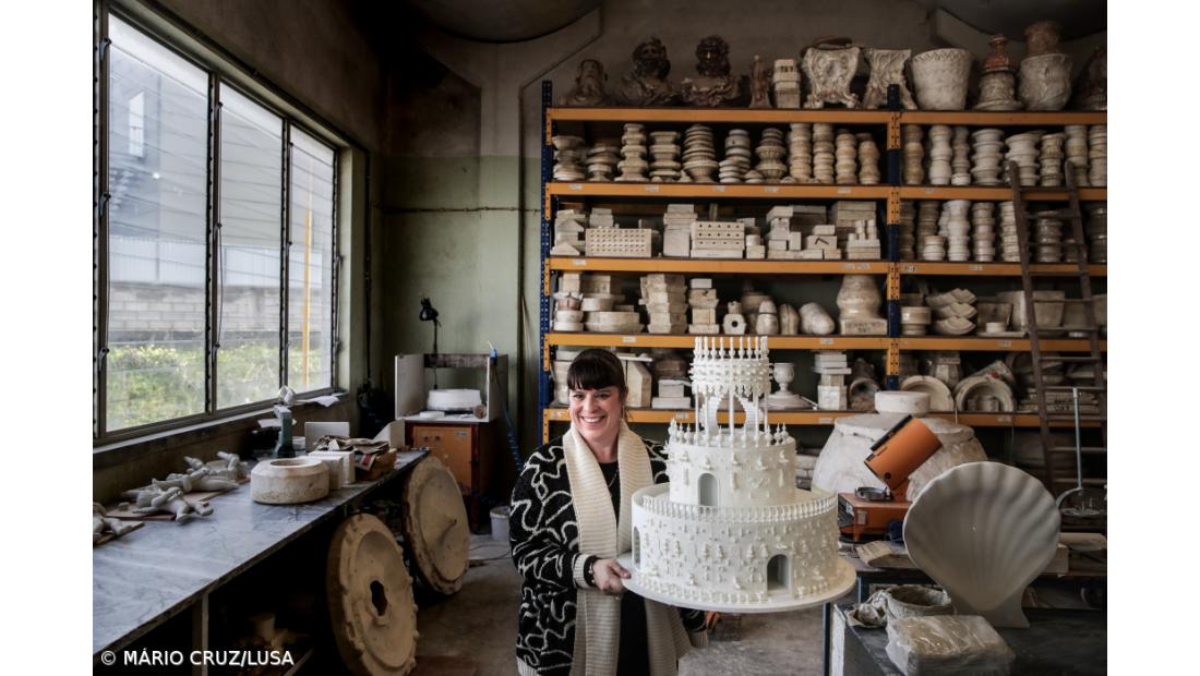 Joana Vasconcelos cria edifício de 12 metros em forma de bolo de noiva – Imagem 1