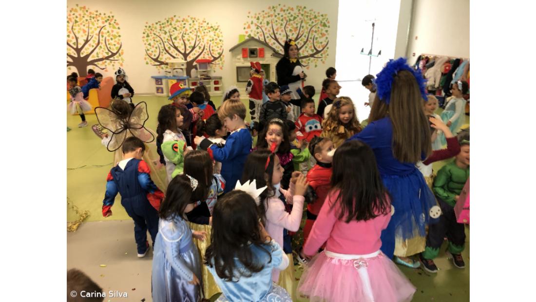 Carnaval no Colégio do Castanheiro no Pré-Escolar