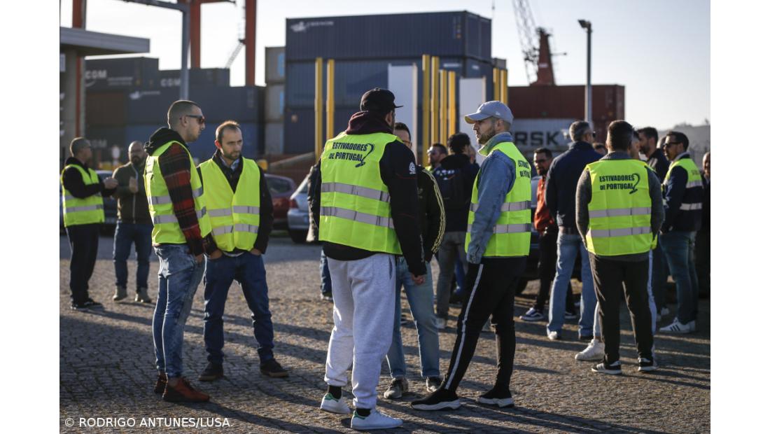 Estivadores admitem não ter condições para cumprir serviços mínimos durante a greve