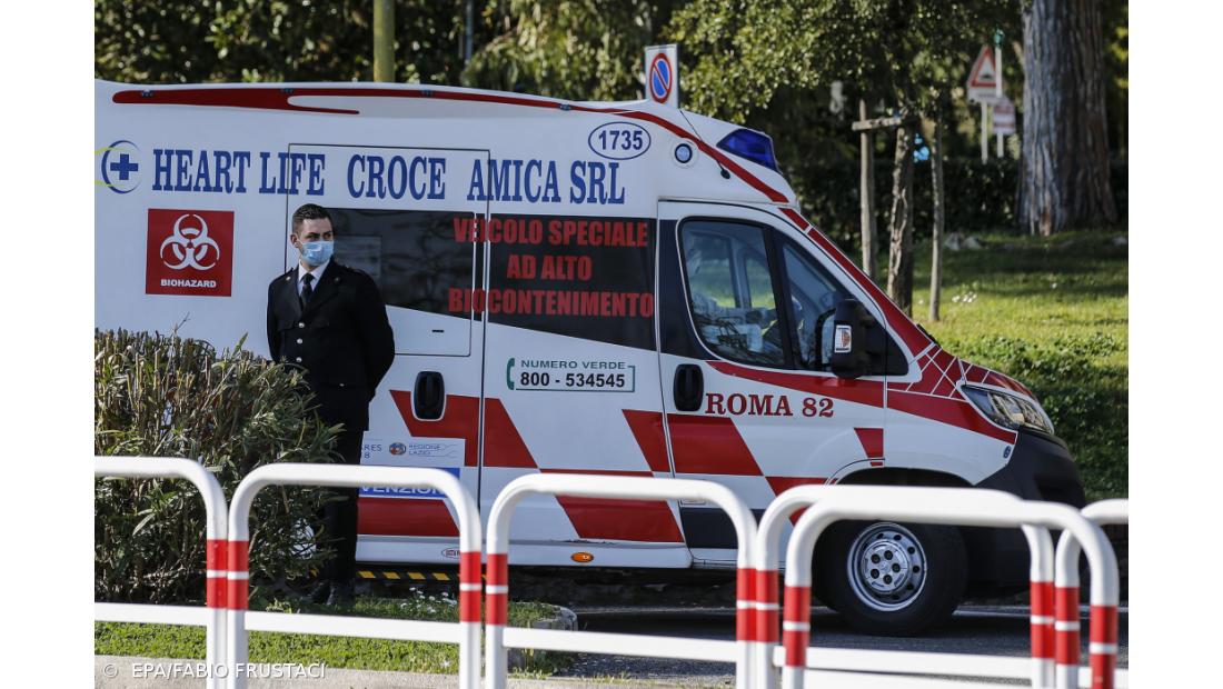 Itália regista mais 756 mortes para 10.779