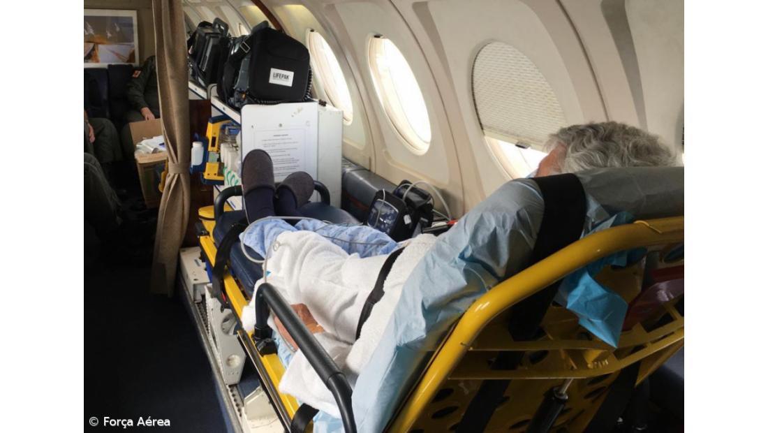 Força Aérea transporta doente cardíaco de urgência dos Açores para o Continente – Imagem 4