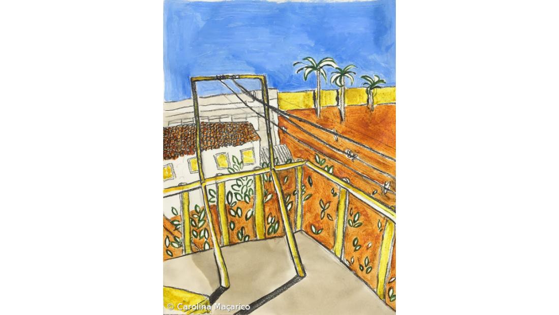 # dia 09b - da minha janela avisto o mar/a serra...