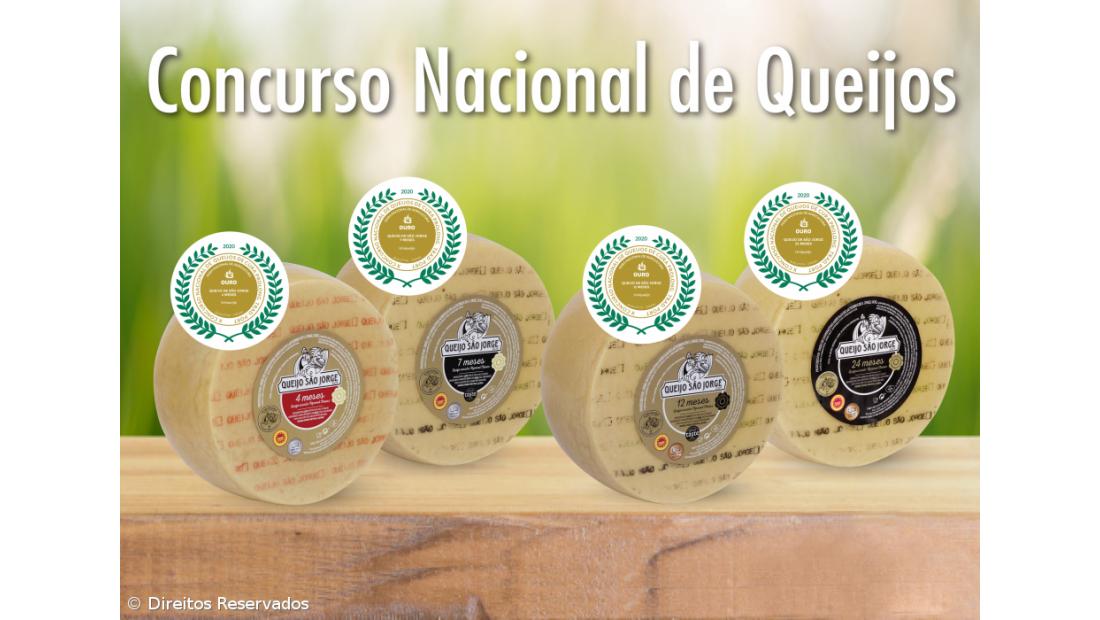 Gama queijo São Jorge DOP conquistam medalha de ouro