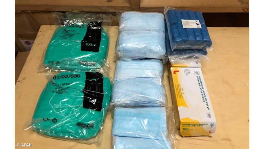 Federação Portuguesa de Futebol entrega equipamentos de proteção ao SRPCBA