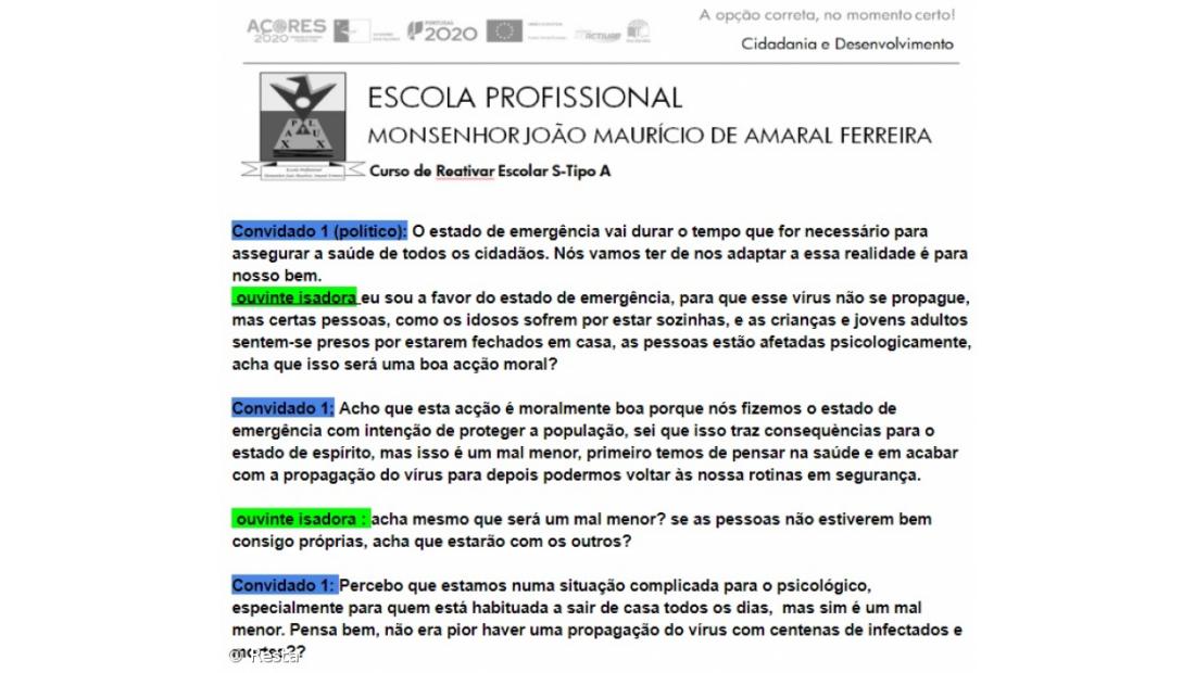 O estado de emergência do covid-19 e os meus direitos fundamentais.