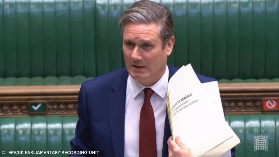 "Novo confinamento no Reino Unido resultaria da incompetência do Governo"