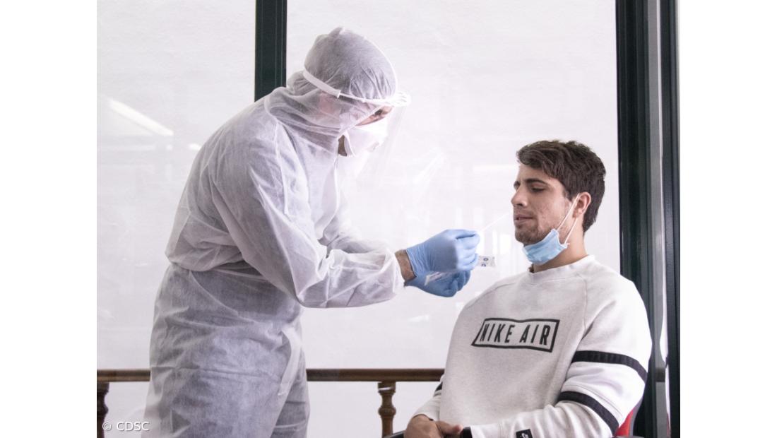 Santa Clara com testes negativos ao Covid-19 na véspera do jogo com o Braga