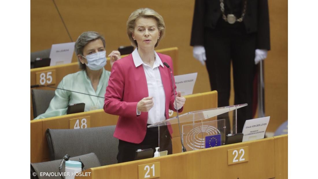 Von der Leyen pede à UE que adote sanções