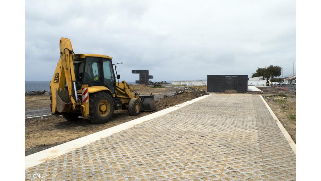 Obra do Passeio Marítimo no concelho da Lagoa decorre a bom ritmo  – Imagem 2