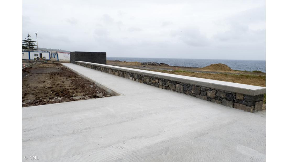 Obra do Passeio Marítimo no concelho da Lagoa decorre a bom ritmo  – Imagem 3