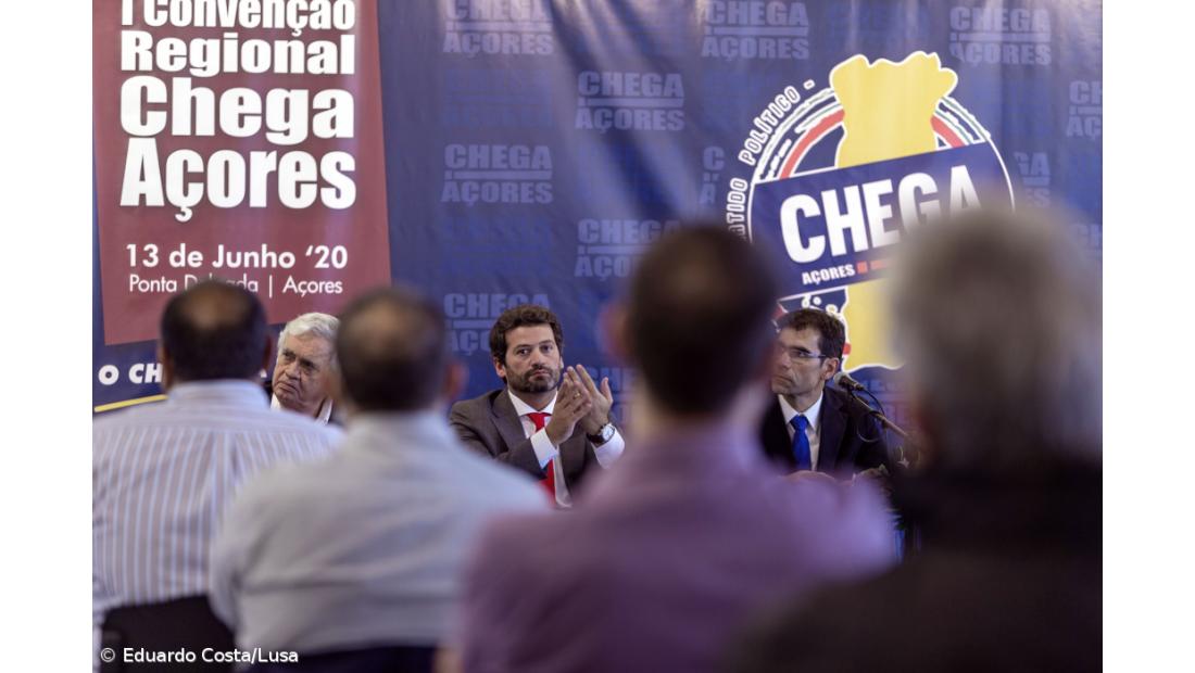 Vice-presidente do Chega/Açores demite-se em rota de colisão com Ventura