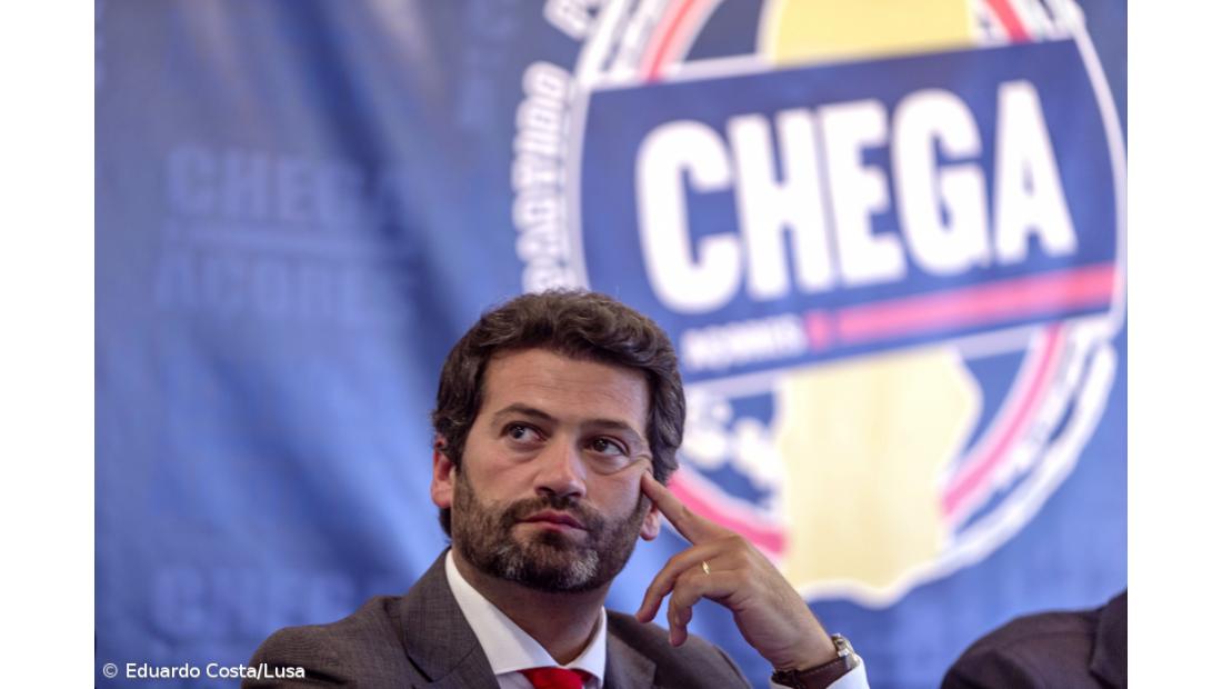 Ventura formaliza recandidatura para colocar Chega no “pódio” dos partidos em Portugal