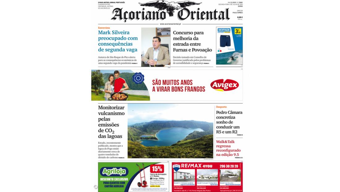 Concurso para melhoria da estrada entre Furnas e Povoação