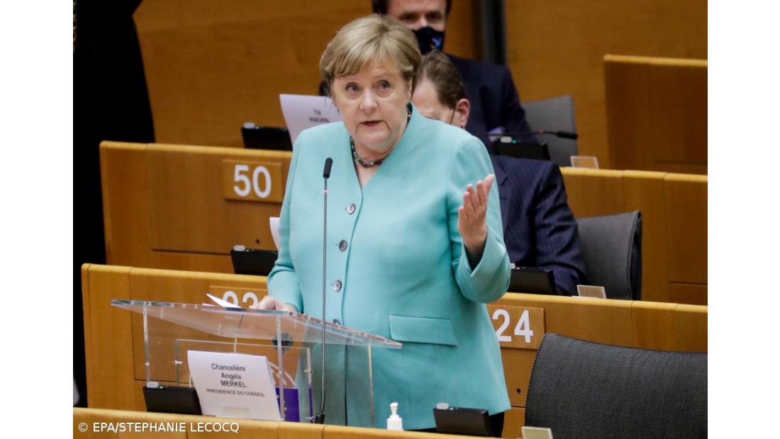 Merkel pronta a enfrentar problemas mundiais "lado a lado" com Biden 