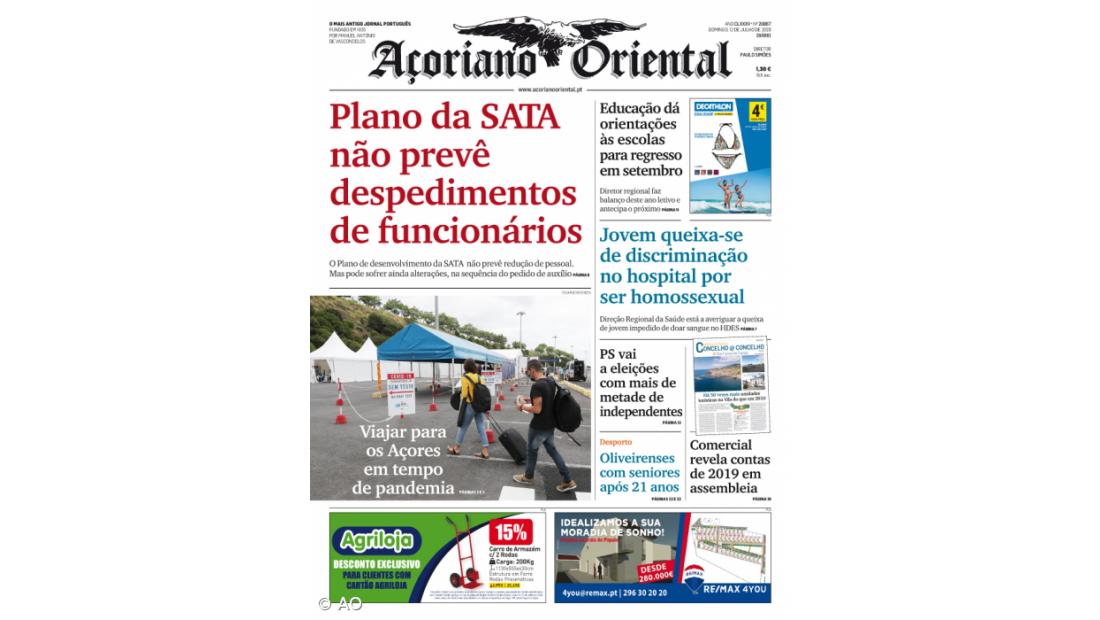 Plano da SATA não prevê despedimentos de funcionários