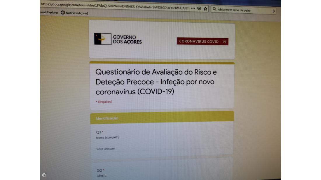 Questionário 'online' para facilitar acolhimento de passageiros