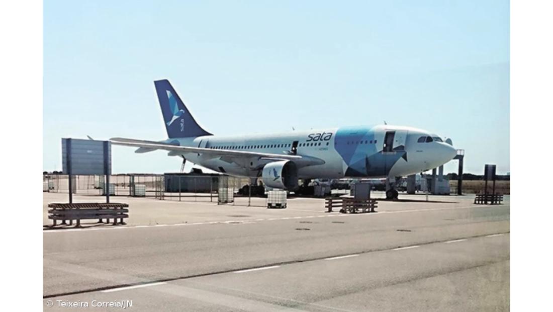 Airbus A310 estacionado em Beja vai para sucata e reciclagem