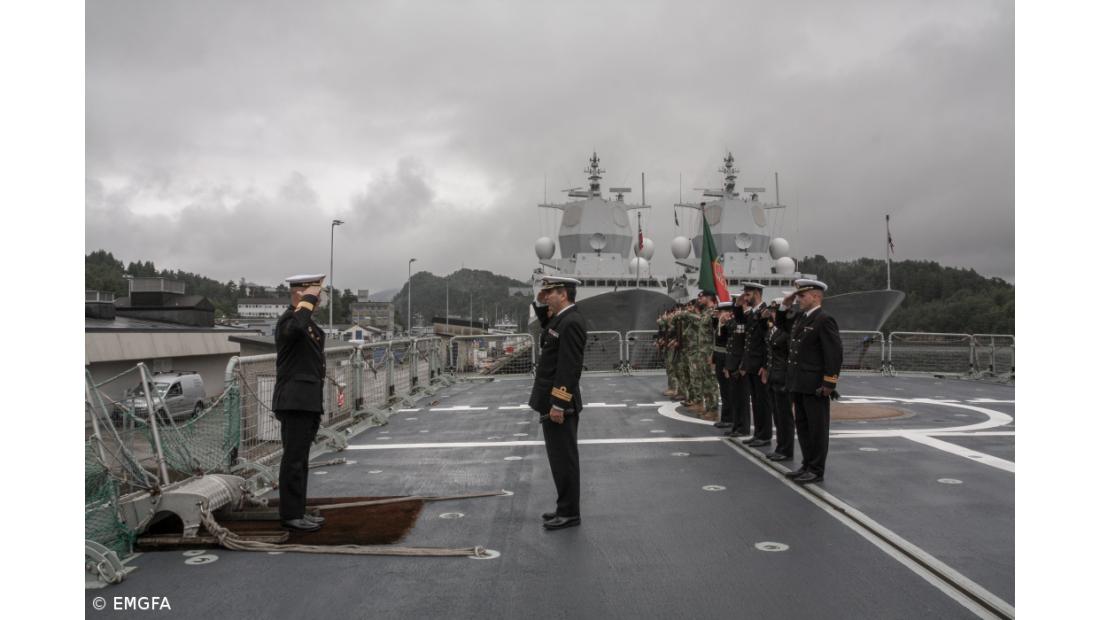 Comodoro português assume comando de grupo marítimo permanente da NATO – Imagem 2