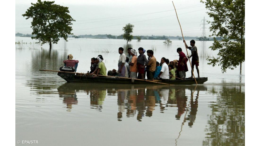 Pelo menos 30 mortos e 50 desaparecidos devido às fortes chuvas na Índia