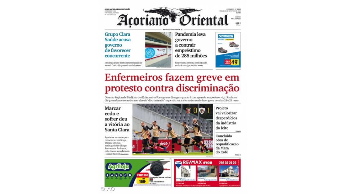 Enfermeiros fazem greve em protesto contra discriminação