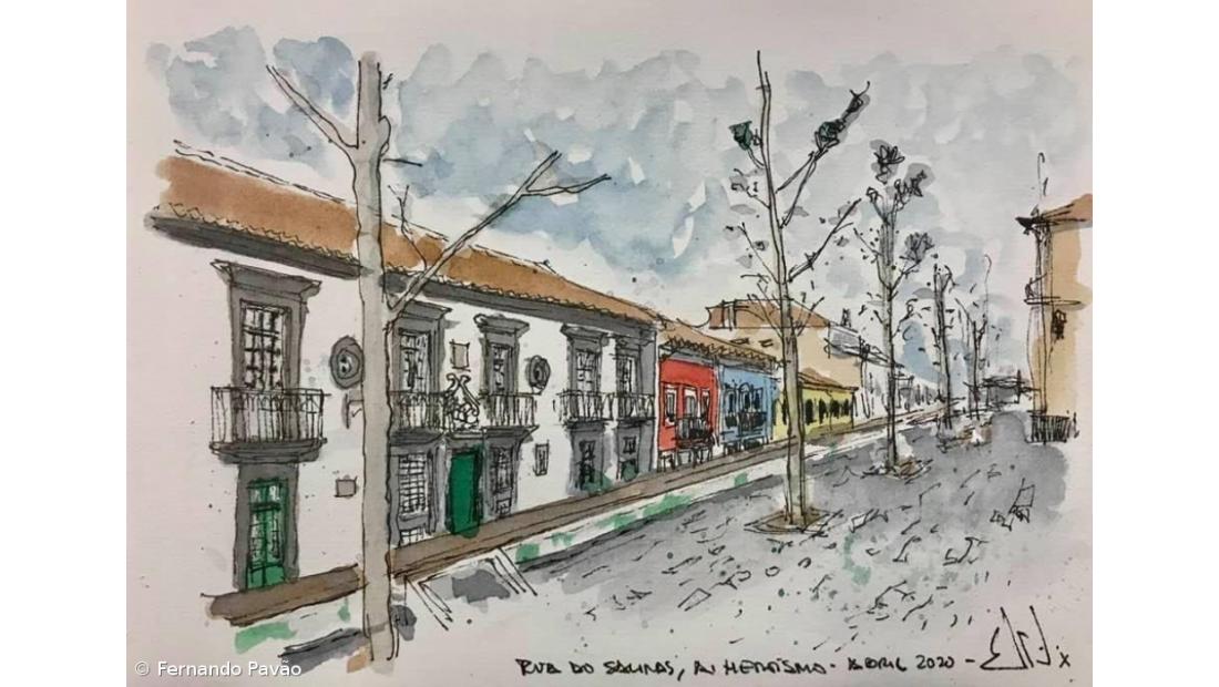 Emanuel Félix: Filho das letras e um dos pais do Urban Sketching na ilha Terceira – Imagem 1